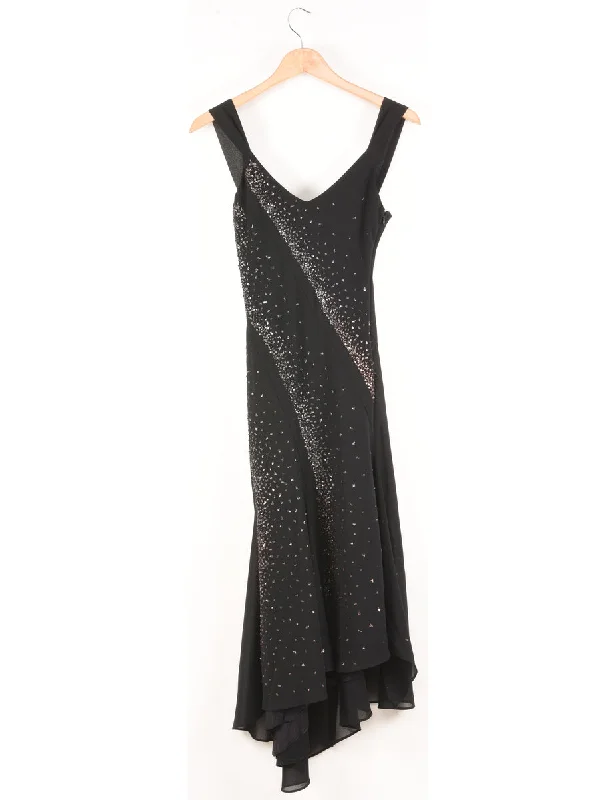 Beaded Evening Dress - S