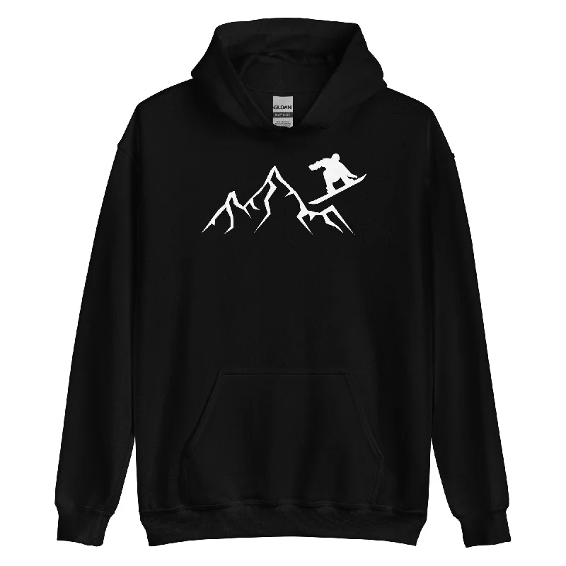 Berge - Snowboarding - (24) - Unisex Hoodie