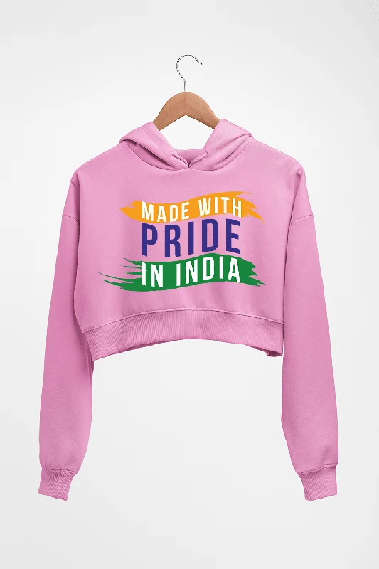 Made in India Crop HOODIE FOR WOMEN