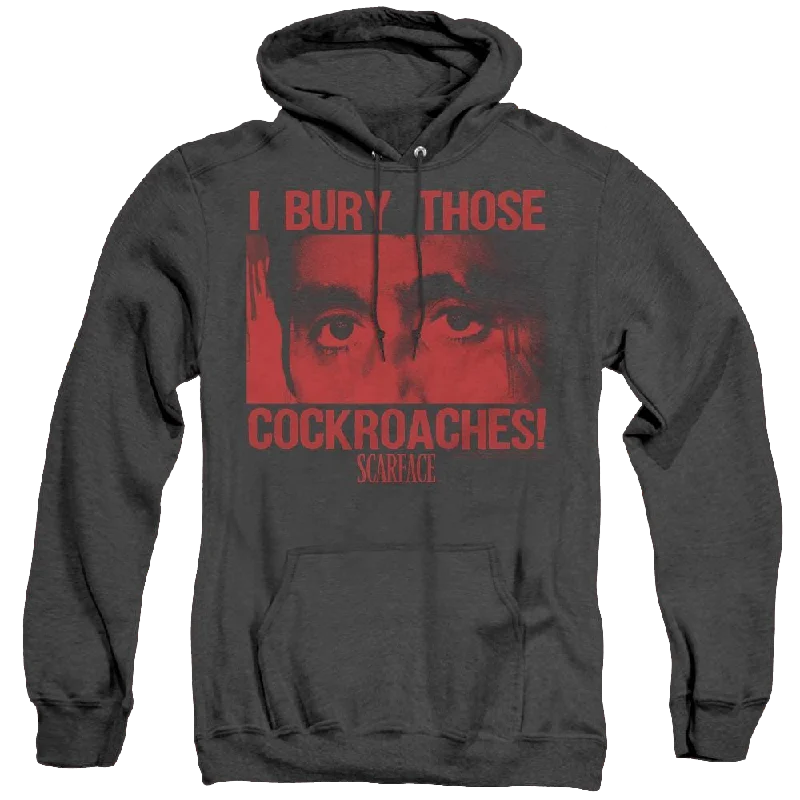 Scarface Cockroaches - Heather Pullover Hoodie