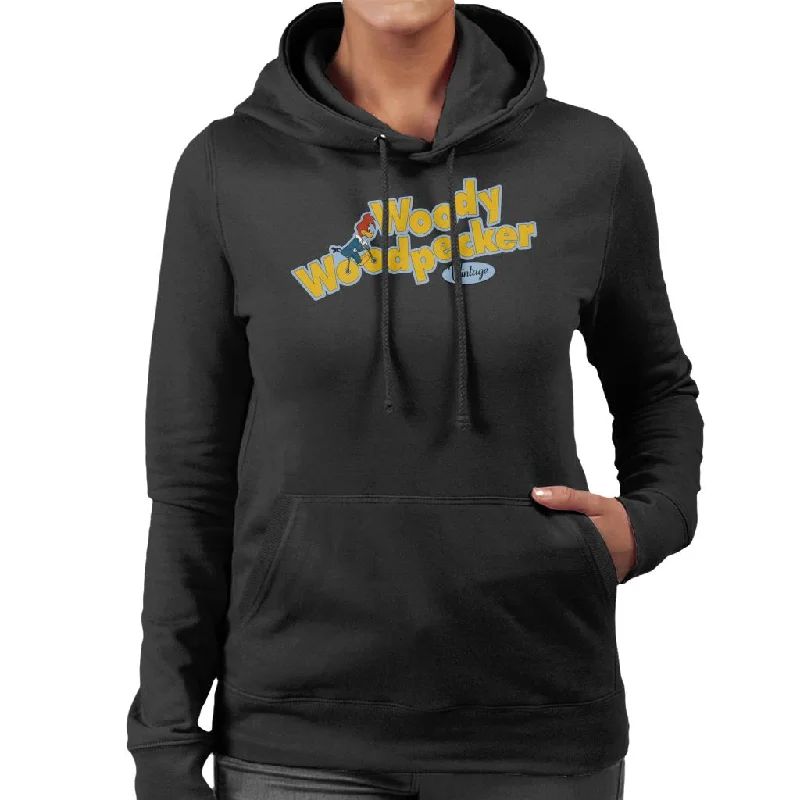 Woody Woodpecker Vintage Women's Hooded Sweatshirt